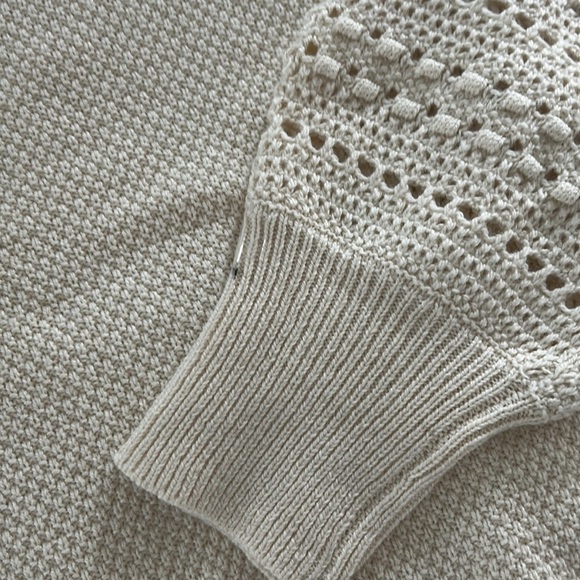 Madewell Bobble-Sleeve Pullover Sweater, NG691, XXS - Picture 5 of 5